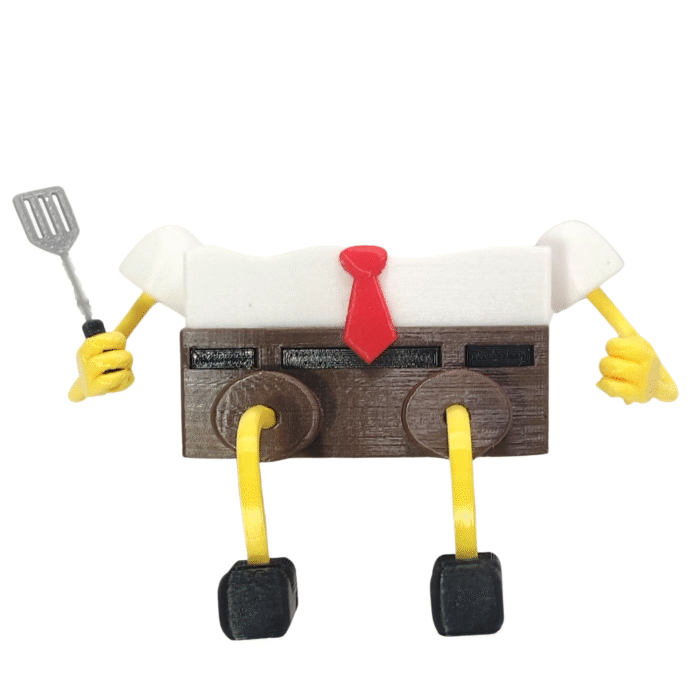 IMG Bob espa 5 Portaesponja Bob Esponja 3D Decoración De Cocina, Soporte de Esponja para Cocina, Porta Esponja de limpieza de cocina