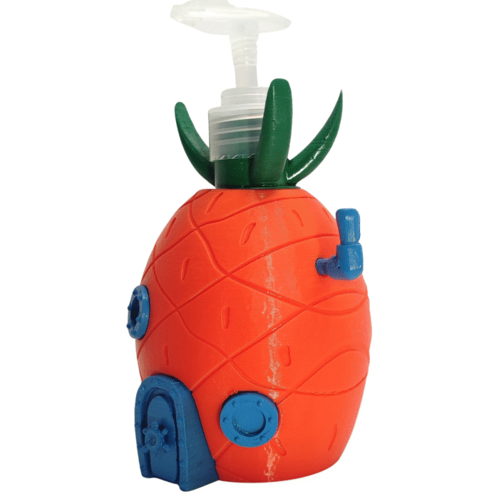 Dispensador De Jabon Liquido Con Forma De Piña, Bob Esponja.