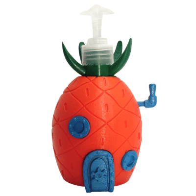 Dispensador De Jabon Liquido Con Forma De Piña, Bob Esponja.