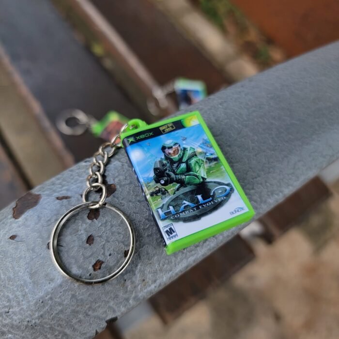 Llavero Estuche Xbox Halo Reach, Halo 1, Halo 2, Halo 3 y Halo 4, xbox one y 360. Gamer