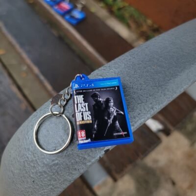 Llavero estuche Play Station PS4 y PS5, the last of us, god of war, spiderman, GTA V y Minecraft.